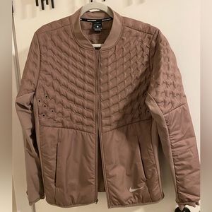 Nike Men’s M Aeroloft Running Jacket Mink Brown Goose Down 928505-270 NWT Medium
